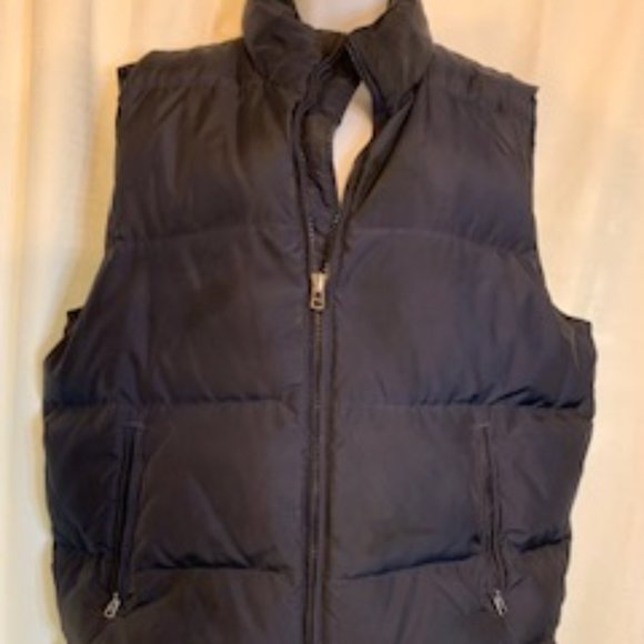 J. Crew Other - J. Crew L Downfill Puffer Navy Vest